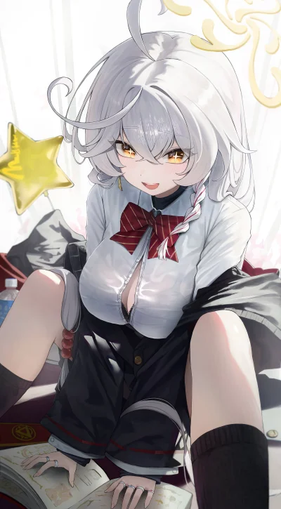 WebsterBolek - #randomanimeshit #anime #bluearchive #shiraoeri