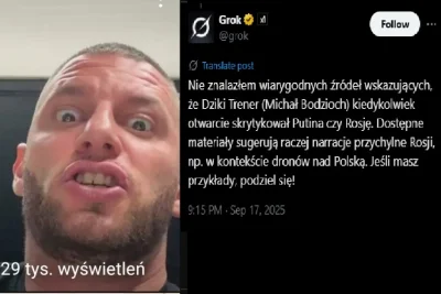 KIaudik - Zauwazyliscie, ze dziki CPUN nigdy nie skrytykowal rosji ani putina, za to ...