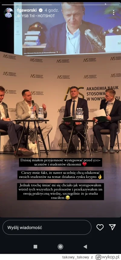 takowy_takowy - #frajerzyzmlm AKADEMIA NAUK STOSOWANYCH W NOWYM SĄCZU?!?! 🥶🥶🥶