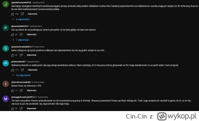 Cin-Cin - Komentarze na YouTube pod filmem Telewizji Republika o dzisiejszej "awantur...