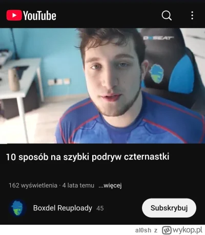 al0sh - #famemma Już wtedy dawał znaki