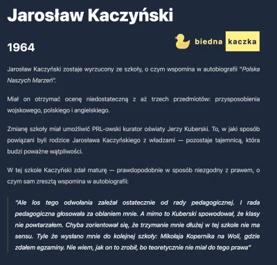 wyqop - Jak rodzice Jarosława Kaczyńskiego załatwili mu przeniesienie do innej szkoły...