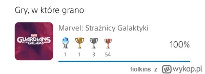 fiolkins - Nie spodziewałem się że aż tak się wciągnę w Guardians of Galaxy na #ps5