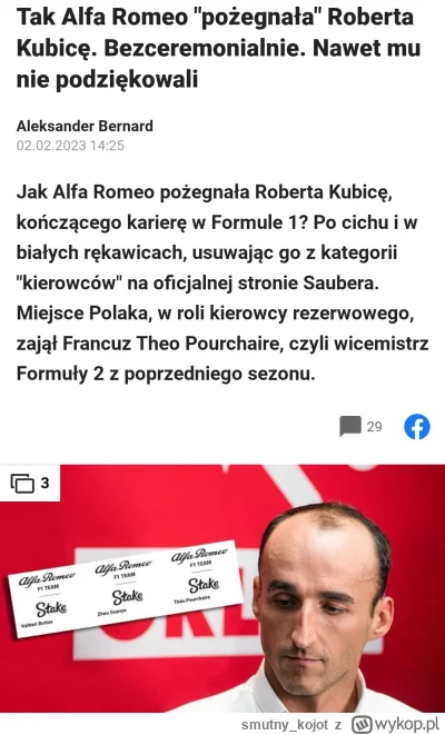 smutny_kojot - Jak to jest z tym naszym Robertem, że wszystkie zespoły pozbywają się ...