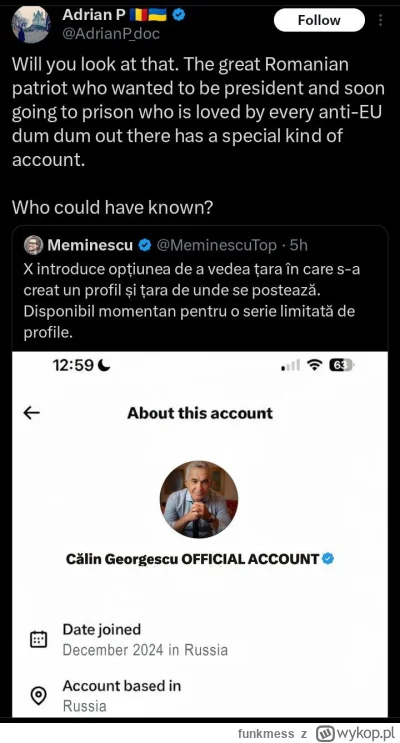 funkmess - Podobno Twitter zaczął wyświetlać nieco więcej informacji w profilach, spo...