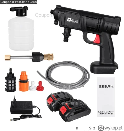n____S - ❗ Cordless High Pressure Car Washer with 2 Batteries [EU]
〽️ Cena: 35.99 USD...