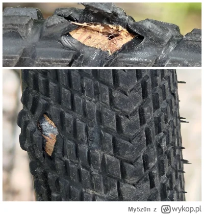 My5z0n - Mirki, da się coś zrobić z tą oponą, czy leci do śmietnika? Rozcięta na krus...
