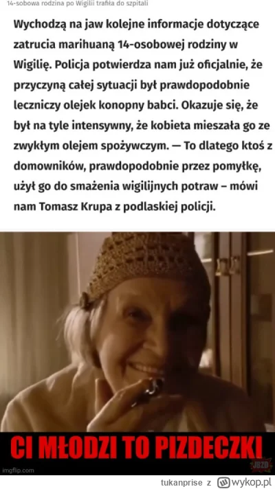 tukanprise - Czy babcia pójdzie do pierdla? 

#jiciochpyta