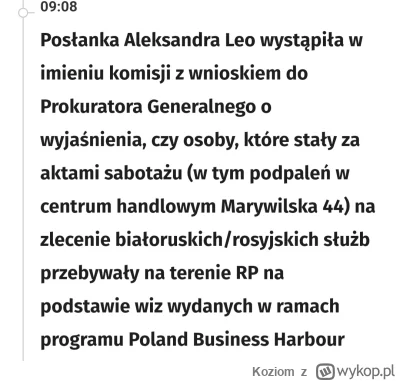 Koziom - Będzie grubo, jeśli się okaże, że Wawrzyk nam ściągnął do Polski sabotażystó...