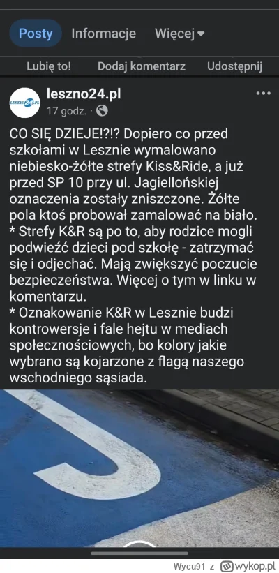 Wycu91 - Halo, #leszno , co tam się u Was odkolorowało? 
#polska #ukraina