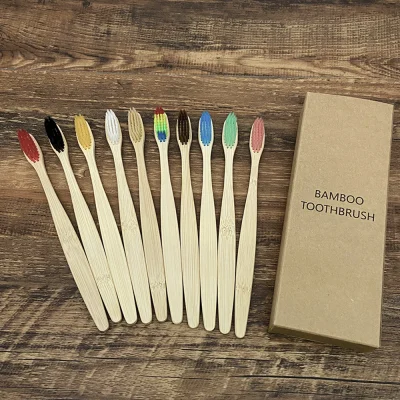 n____S - ❗ 10 pcs. Natural Bamboo Toothbrush Set
〽️ Cena: 2.88 USD (dotąd najniższa w...