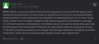 thority - Pozew od niemieckiego adwokata pani Sylwii będzie napisany czcionką Comic S...