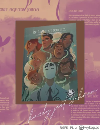 RGFK_PL - 🕹️ NIETYPOWA GRA

„Każdy jest Johnem” to nietypowa gra fabularna autorstwa...