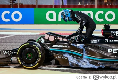 0caffe - #f1 ta fotka wygląda jakby Hamiltonowi się rozlał sojowy milkshake I mówił c...