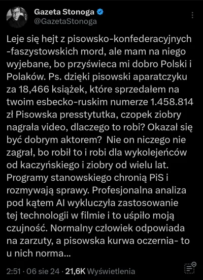 K.....7 - Zbyszek miał ciężką noc

#stonoga #polityka #kanalzero