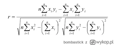 bombastick - > a jaka jest korelacja?

@pierogowiec1234: