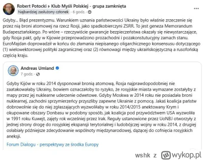 wshk - Uwielbiam przemyślenia myślicieli z klubu myśli polskiej.
Warunkiem uznania pa...