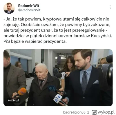 badreligion66 - #polityka Kaczyniak wie że to złe no ale to projekt rządu Tuska więc ...