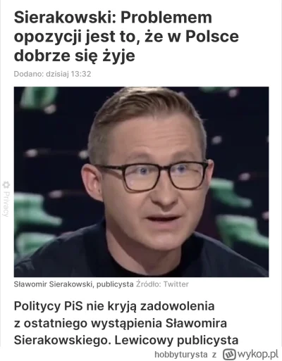 hobbyturysta - Kolejny inteligent
#polityka 
#bekazlewactwa