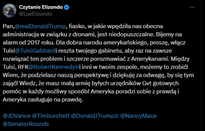 Gymasturbator - #ufo #UAP Elizondo się odezwał do trumpa