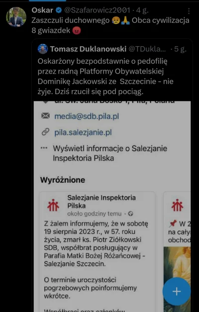 Jabby - Ale combo. Ilość hipokryzji bijącej z poniższego screena to nawet jak na stan...