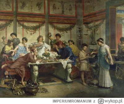 IMPERIUMROMANUM - Rex bibendi - rzymski król uczty

Ucztę rzymską (cena) poprzedzał w...