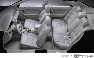 ksiak - @m200a: nie kojarzę by xedos 9 miał z tylu niezależne siedzenia, tam raczej k...