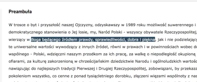 f.....a - >zastąpić Konstytucję biblią

@ruinator: Im się to udało w 966. W Konstytuc...