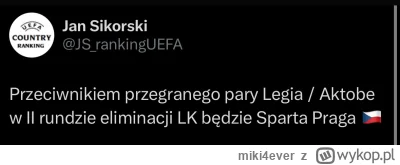 miki4ever - #legia Ja sobie nie przypominam tak fatalnego losowania w początkowych ru...