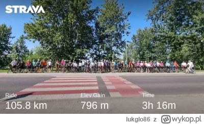 lukglo86 - 575 115 + 106 = 575 221

Ustaweczka z Sobotnia Grupa Kolarska.

#rowerowyr...