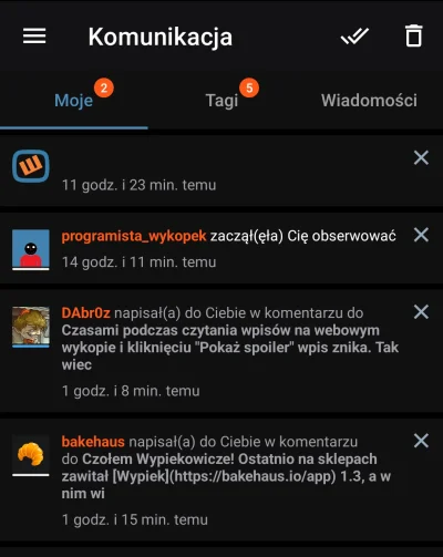 WykopX - Uwielbiam te wykopowe ostrzeżenia pisane czarnym tekstem na czarnym tle i bi...