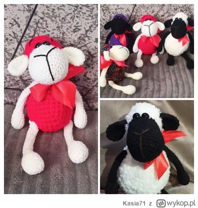 Kasia71 - Kolejne owieczki :)  🐑🐑🐑 chętnie #sprzedam  #kasiaszydelkuje #handmade #...