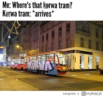 sargento - #heheszki #tramwaje #niemoje