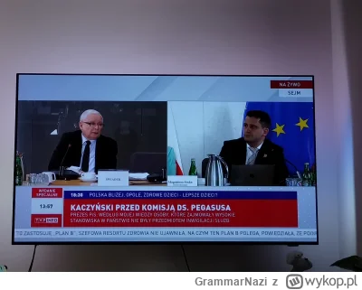 GrammarNazi - Dziękuję Panie Ministrze Sienkiewicz za możliwość oglądania przesłuchan...