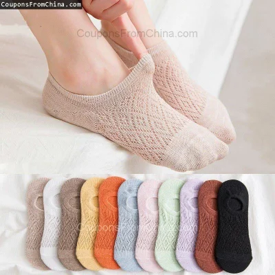 n____S - ❗ 5 Pairs/Set Women Silicone Invisible Socks
〽️ Cena: 3.29 USD (dotąd najniż...