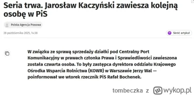 tombeczka - @Mos_Wander: To w związku z naszymi urojeniami ten stary kaczan zawiesza ...