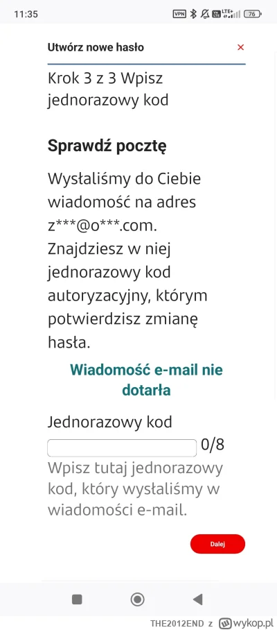 THE2012END - Chwila chwila co tu się stało, próbuje się zalogować na konto w santande...
