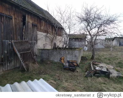 okretowy_sanitariat - Polska wieś na jednym zdjęciu. Waląca się stodoła, rozpadające ...