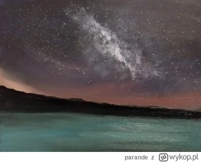 parande - Cyk kosmosik i nastrój poprawiony

#rysujzwykopem #sztuka #kosmos #malarstw...