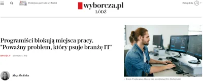 p0melo - @elsajko: a później takie artykuły widzę na wyborczej.... Szok, programista ...