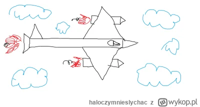 haloczymnieslychac - #malarstwo
Mój obraz pod tytułem: "samolot".