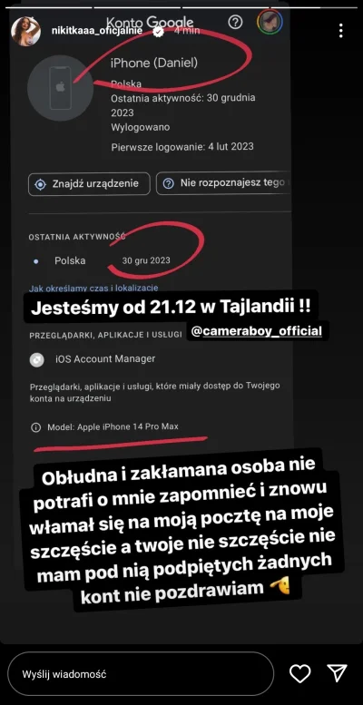 LenoV12 - #danielmagical 
Ooho! Danil tęskni xd włamy debilek robi,wiedząc że google ...