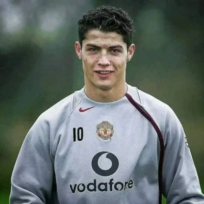 GdzieJestBanan - Cristiano Ronaldo na pierwszym treningu w Manchesterze United, 2003 ...