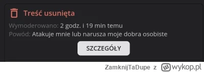ZamknijTaDupe - Czopku! Naruszenie twoich rzekomych dóbr osobistych nie skutkuje żadn...
