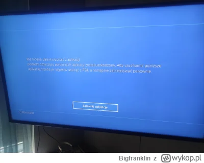 Bigfranklin - Mam problem z wiedźminem 3 na PS4. Zainstalowałem, dopiero co pobrały s...