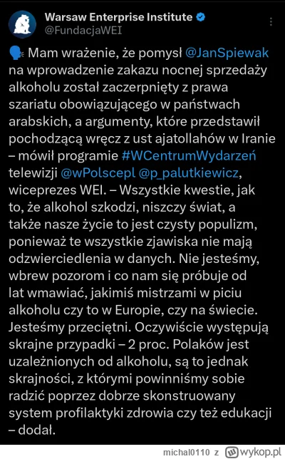 michal0110 - A-----l nie szkodzi i ma mały wpływ na Polaków i to mówi wiceprezes Wars...