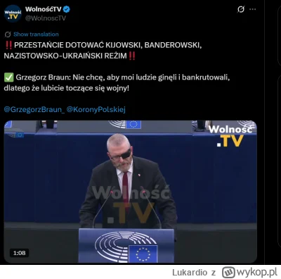 Lukardio - #putinkrecikorba #polskieonuce

#polska #4konserwy #konfederacja #polityka...