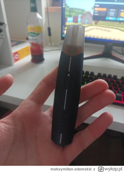 maksymilian-adamskiii - Mój e papieros który nie działa i ja nie palę tylko smak dmuc...