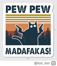 xyz_xyz - @kasiknocheinmal kup jeszcze wlepke " pew pew pew madafakas" xD bedzie fito...