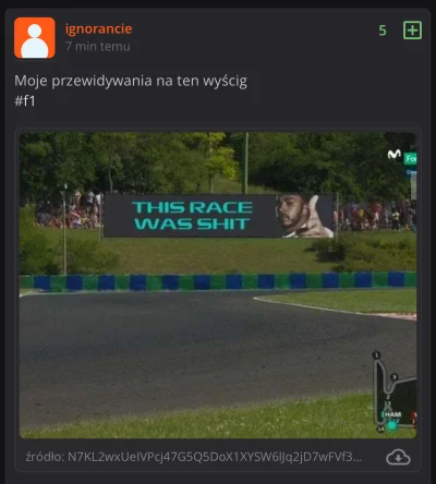 RitmoXL - #f1 Zajebisty wyścig ( ͡° ͜ʖ ͡°) Źle się zestarzało ;)